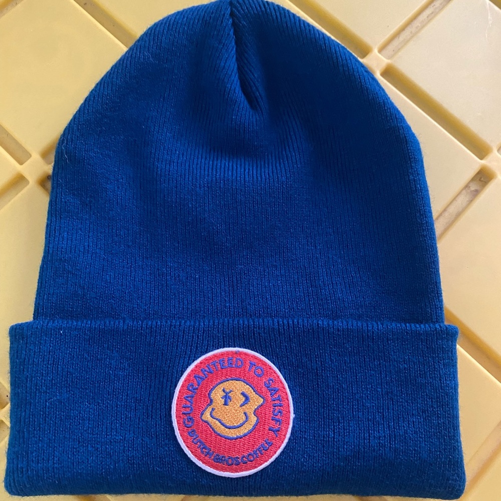 Blue Dutch bros beanie